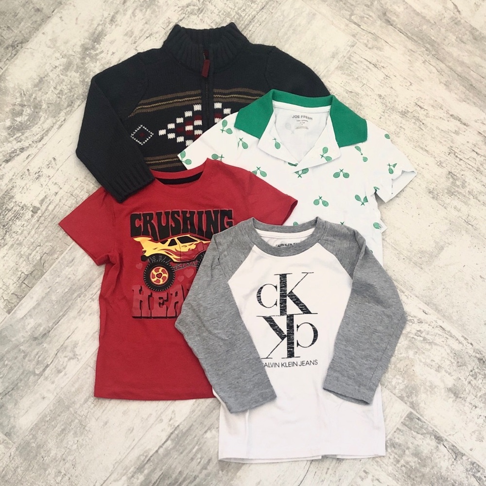 Kid’s Bundle of Tops (Mostly 4T)